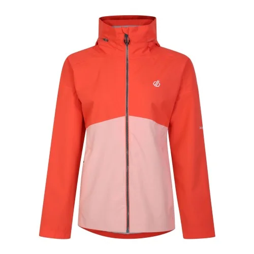 Dare 2B Womens/Ladies Trail Colour Block Waterproof Jacket Striped Polka Dot Solid