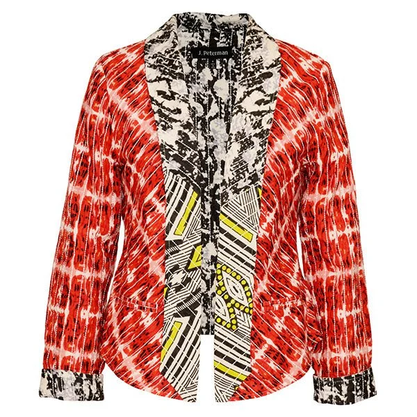 Multi Colored Shawl Blazer