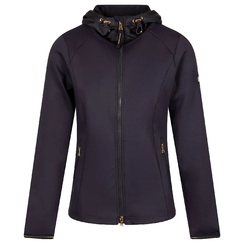 Womens Sybilla Hooded Mid Layer Navy - AW24