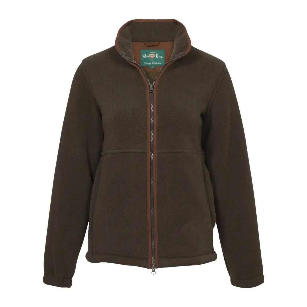 Alan Paine Aylsham Ladies Fleece Jacket Oversized Wool Sweater