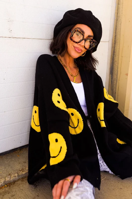 The Most Fun Oversized Cardigan Chic Ribbed Sweater