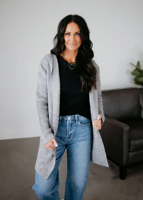 Livy Hooded Cardigan Ultra-Cozy Winter Sweater