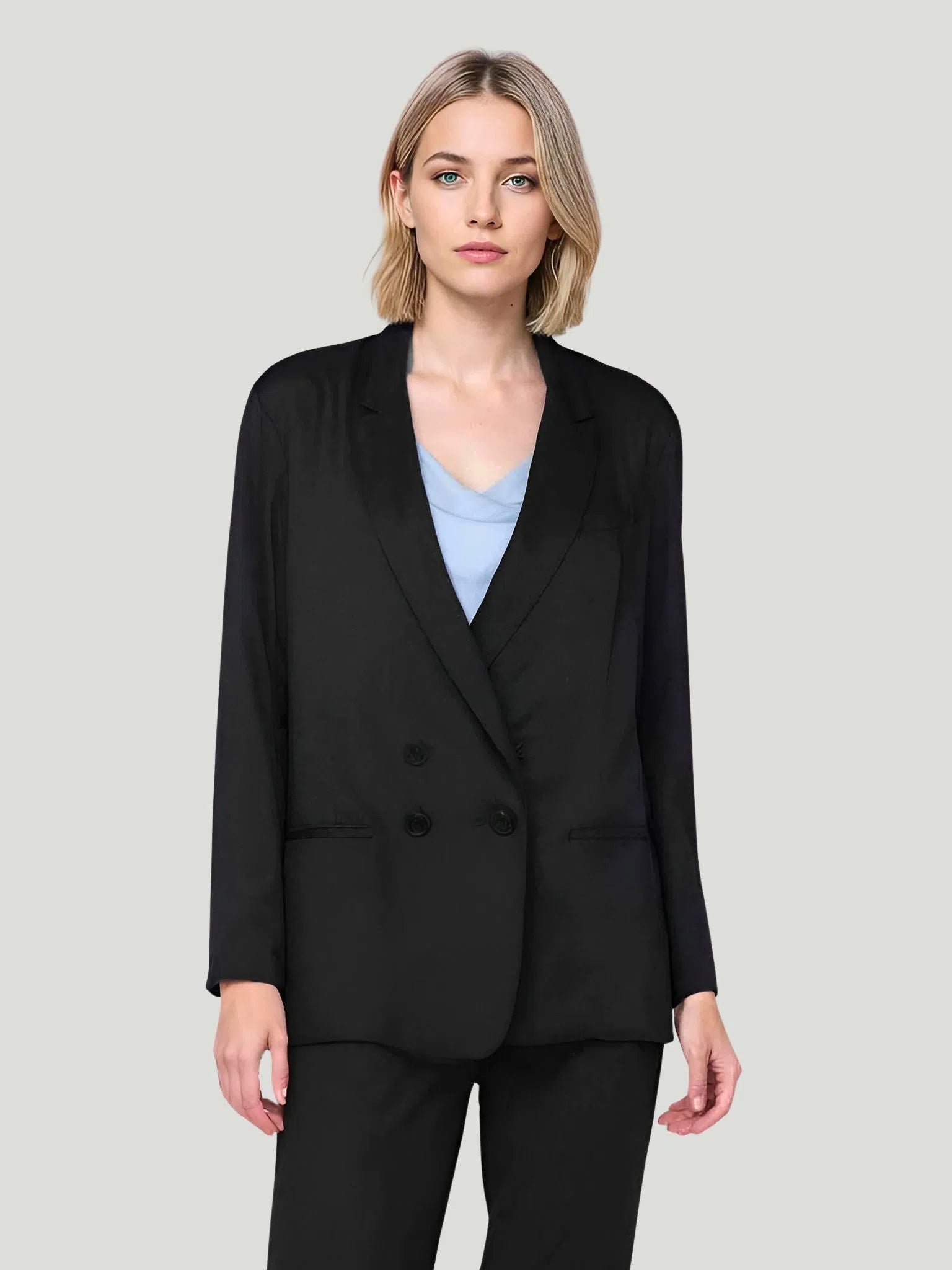 Neu Nomads Jane Double Breasted Jacket Linen Women's Suit
