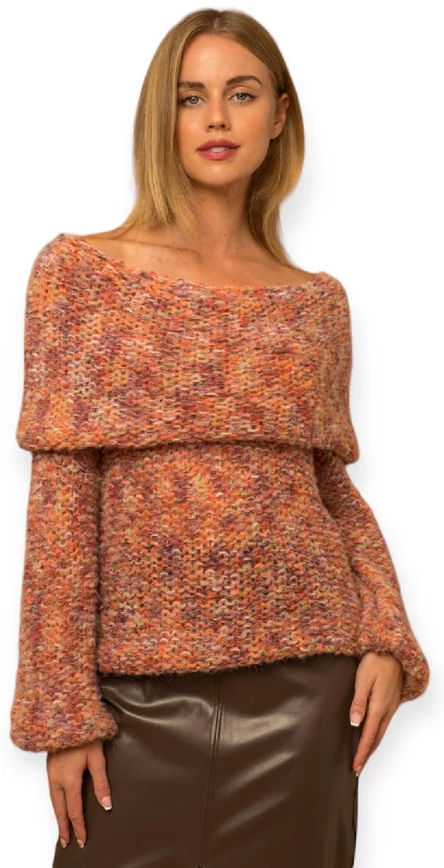 Super Soft OffSholder Sweater Cozy Winter Sweater