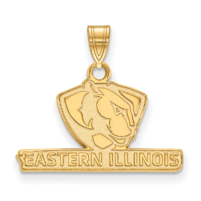 Stunning Jewelry At A Fraction Of The Price 10k Yellow Gold Eastern Illinois U Small Pendant