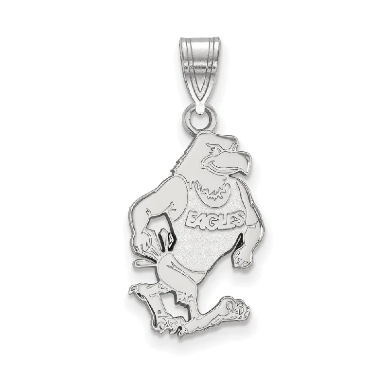 Customized Silver Jewelry For Unique Style Sterling Silver Georgia Southern U Large Mascot Pendant